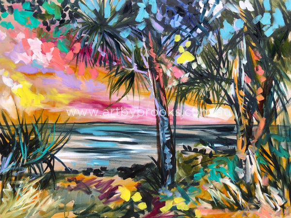 Sunrise At Tea Tree Bay - Art Print Art Prints